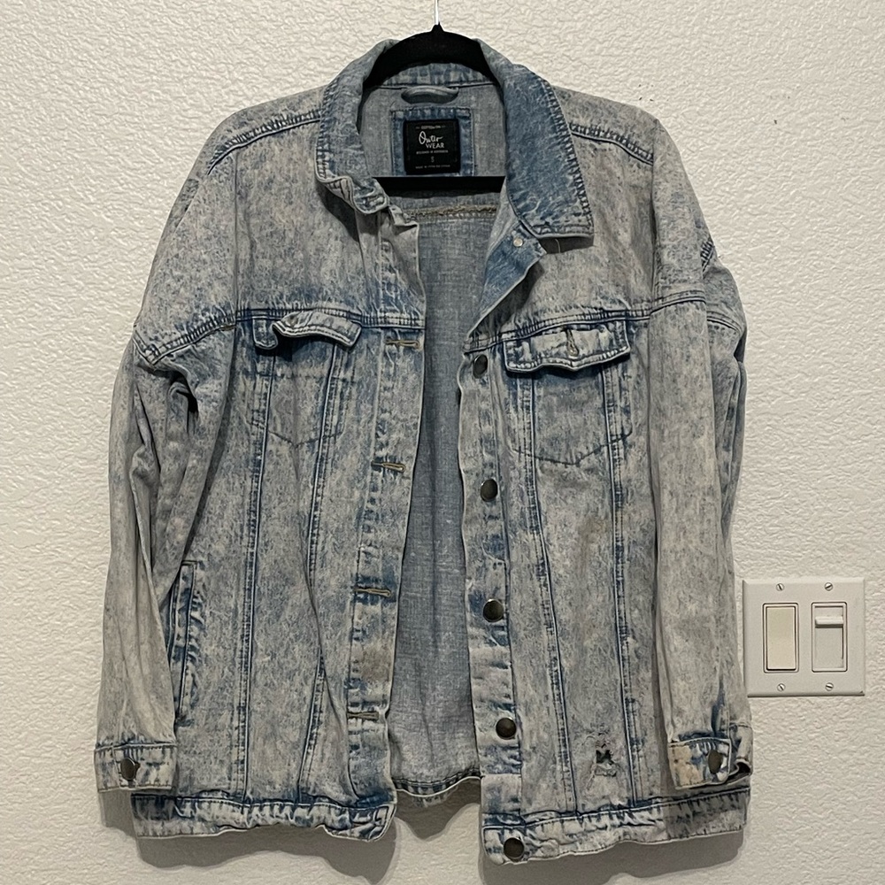 Cotton On Acid Wash Jean Jacket